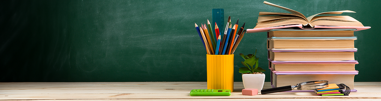 image showing books and pencils 